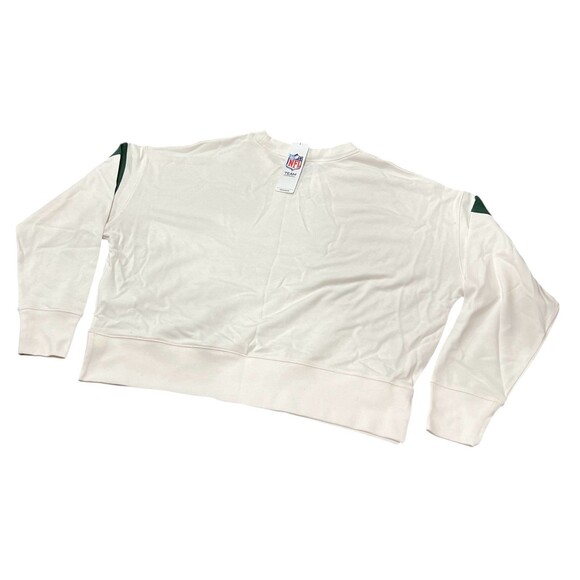 Women’s New York Jets Long-Sleeve Crop Sweatshirt (NWT) ~ Size: S - Picture 2 of 3